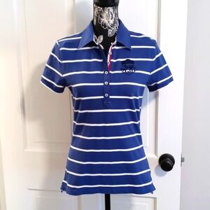 🆕️ 💙Tommy Hilfiger💙 - Blue/White Stripe S/S Polo